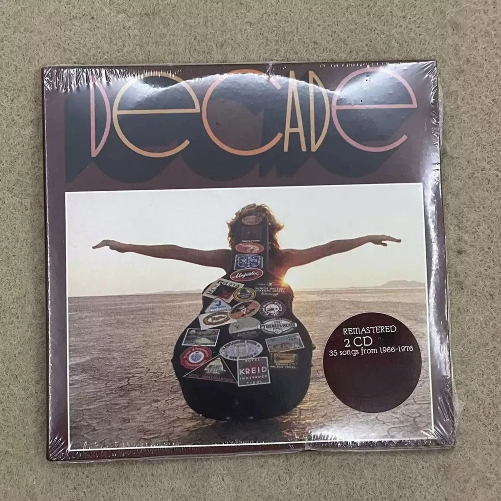 1970s Retro Rock 2-Disc CD | Desert Guitar Portrait Collection Classic Rock CD Set Qme ROCK CD