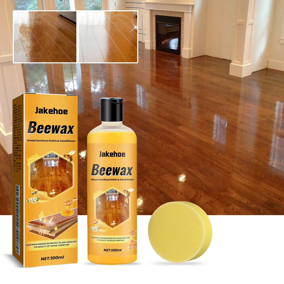 Wood Floor Cleaner & Protective Maintenance Wax | Qme Floor Maintenance Wax Qme
