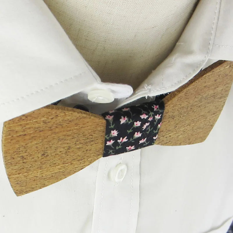 Tuxedo Bow Tie – Rhinestone, Velvet, Leather & Wood Styles Formal Bow Tie Qme color5