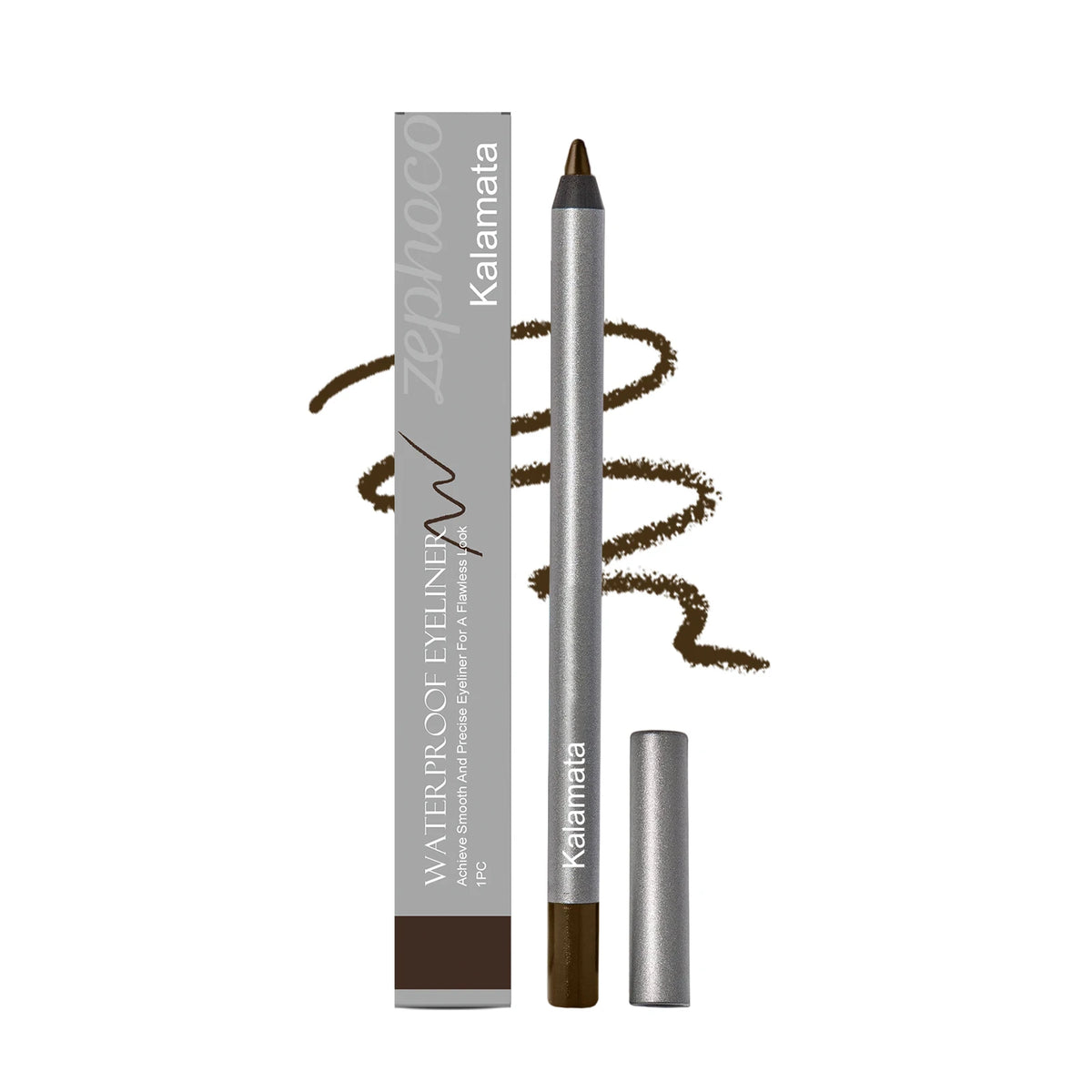 Zephoco Waterproof Gel Eyeliner Pencil – Smudge-Proof Gel Eyeliner Pencil Qst Kalamata