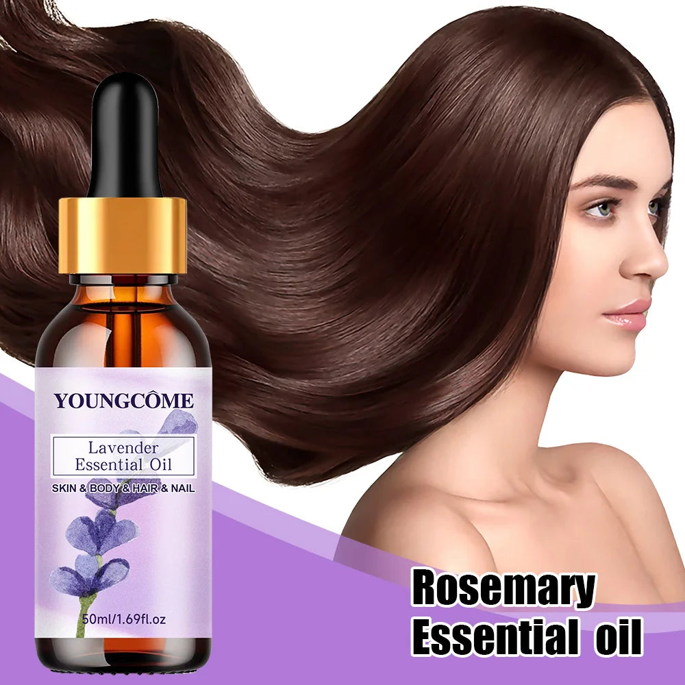 YOUNGCOME Pure Lavender Essential Oil – Hair, Face & Body Essential Oil Serum Qst