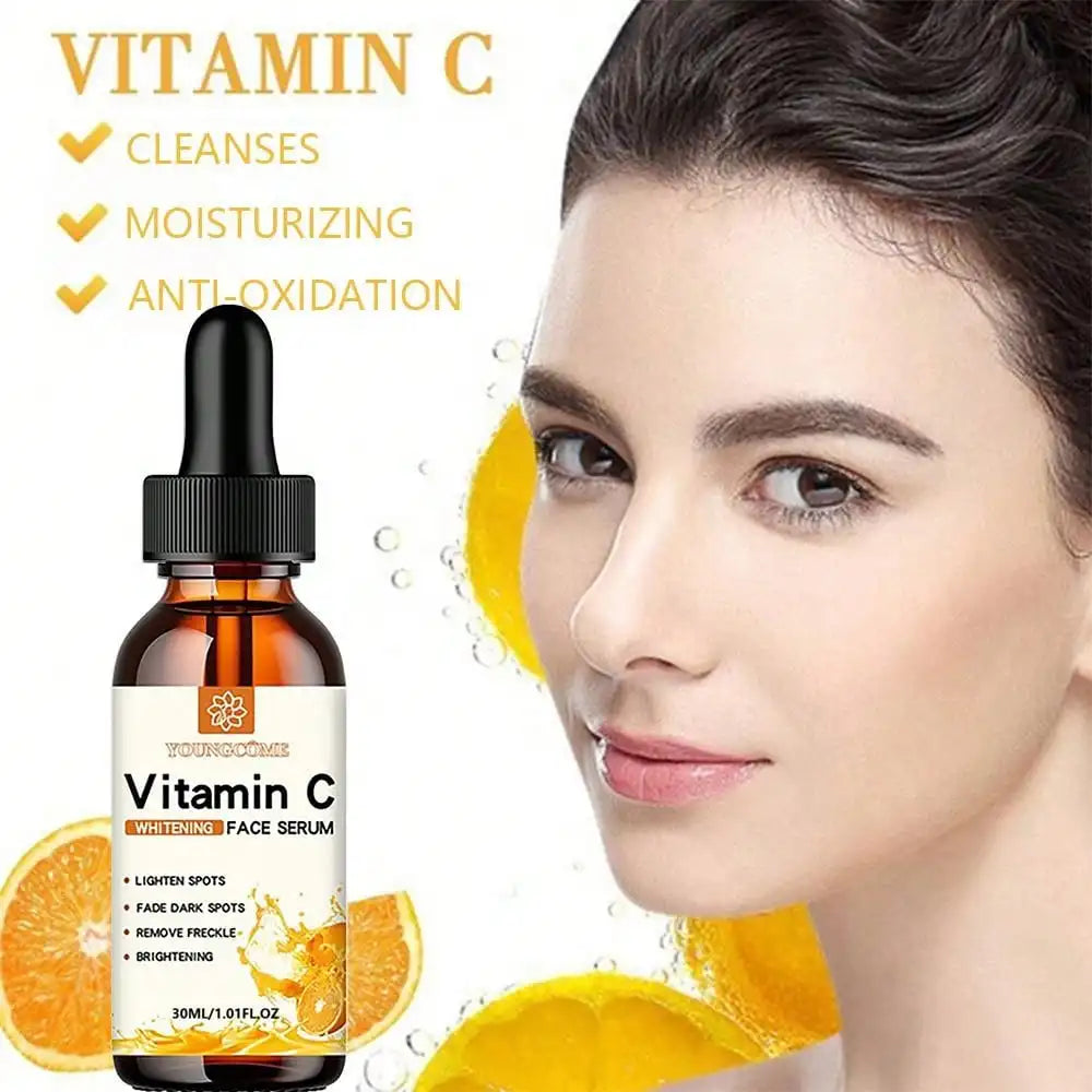YOUNGCOME Vitamin C Serum with Hyaluronic Acid 30ml Facial Serum Qst