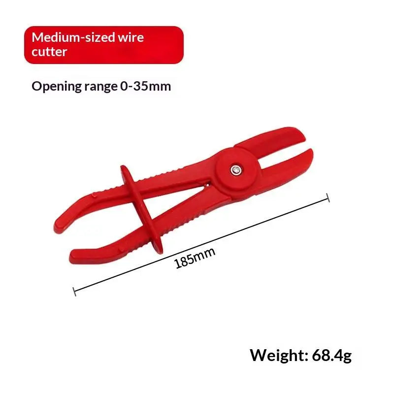 Nylon Hose Clamp Pliers – Brake Fuel Water Line Car Repair Hose Clamp Pliers Qst M Red