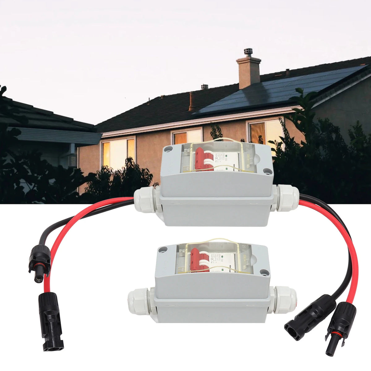MCB 2P 500V 32A DC Circuit Breaker – IP65 Waterproof Box DC Circuit Breaker Qst