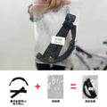 Folding Bicycle Carrying Strap – Lightweight Portable Bike Handle Bicycle Carrying Strap Qme black