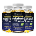 ZENVITALIZE Melatonin Capsules – Sleep & Relaxation Support Sleep Supplement Qst 120 count-3 bottle