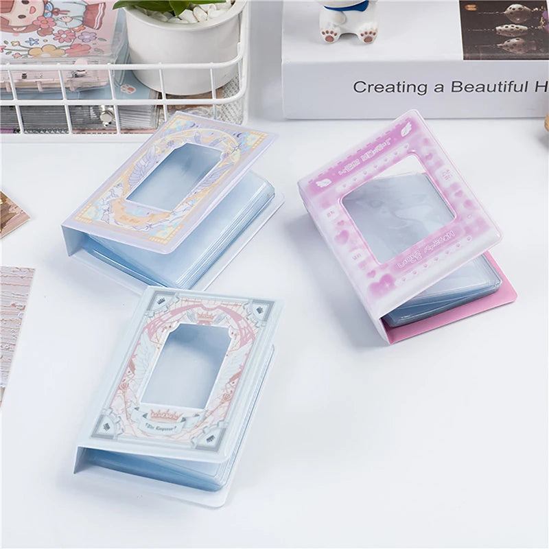 3-Inch Kpop Photocard Holder Album – 40 Pockets Instax Photo Card Album Qst
