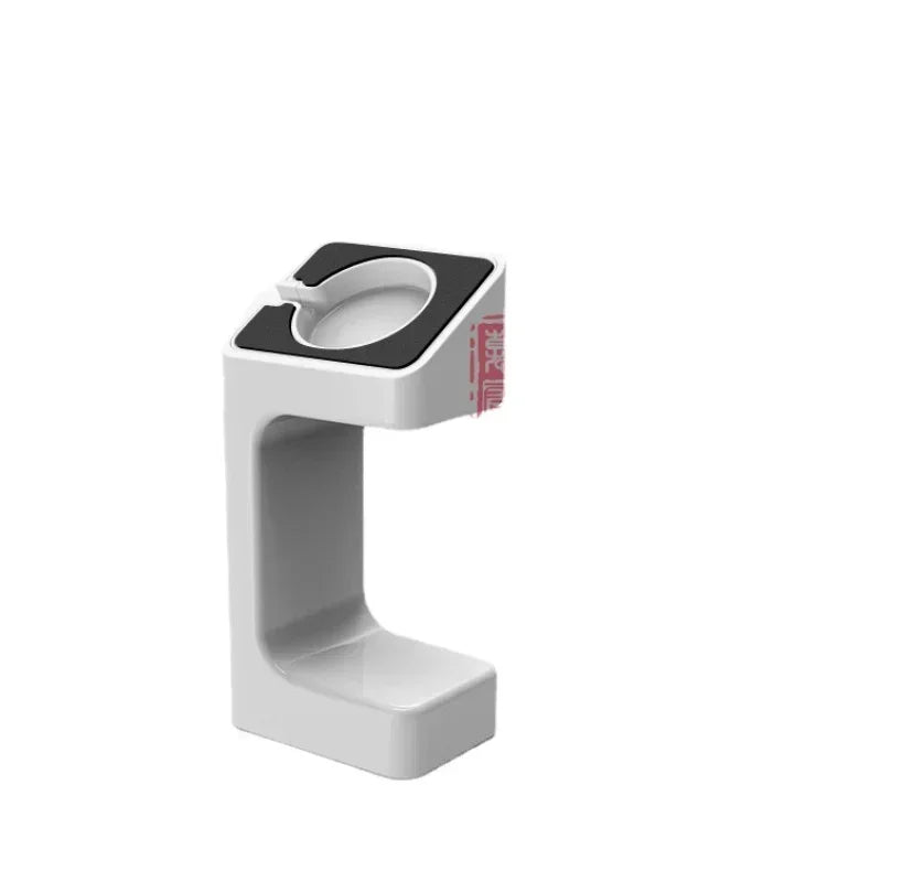 Smart Watch Charging Base & Phone Holder Stand – 2 Colors Watch Charging Stand Qme WHITE
