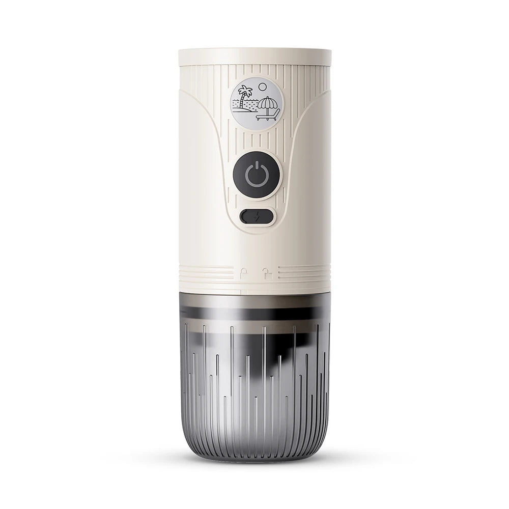 TYPE-C Portable Electric Coffee Grinder – 7-Level, 40g Bean Electric Coffee Grinder Qst White USB Type-C