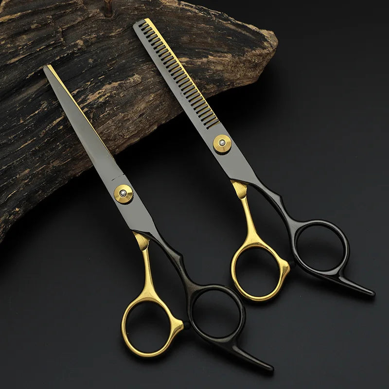 Professional Hair Cutting Scissors & Thinning Shears 6 Inch Hair Cutting Scissors Qme