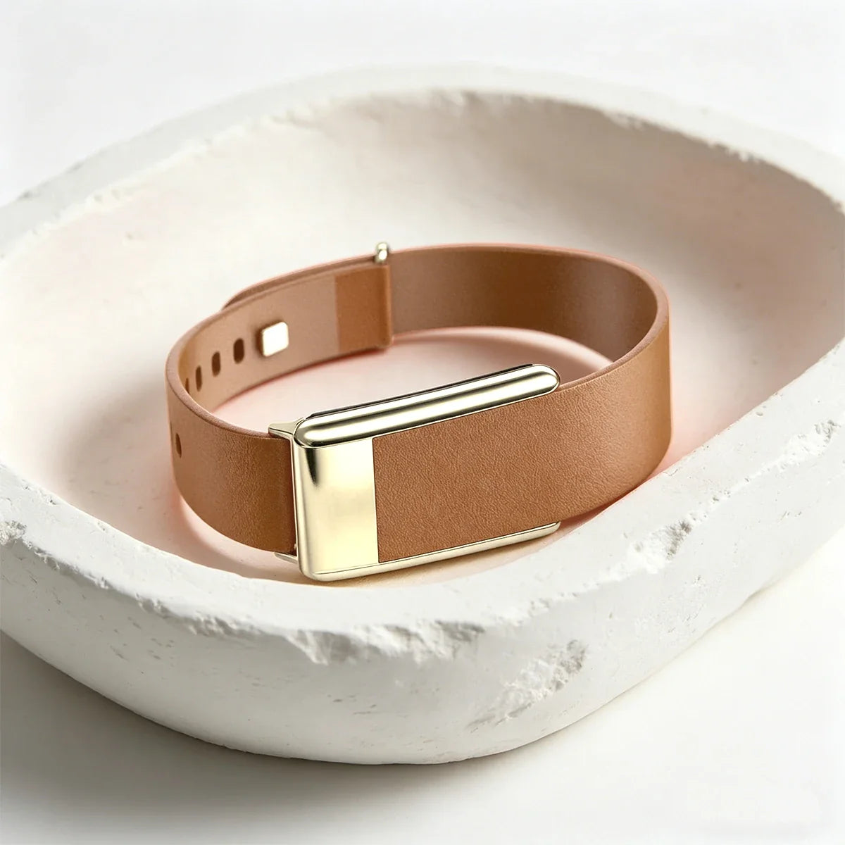 WHOOP 5.0 Leather Slim Fitness Band – Soft & Breathable Strap Fitness Tracker Band Qme