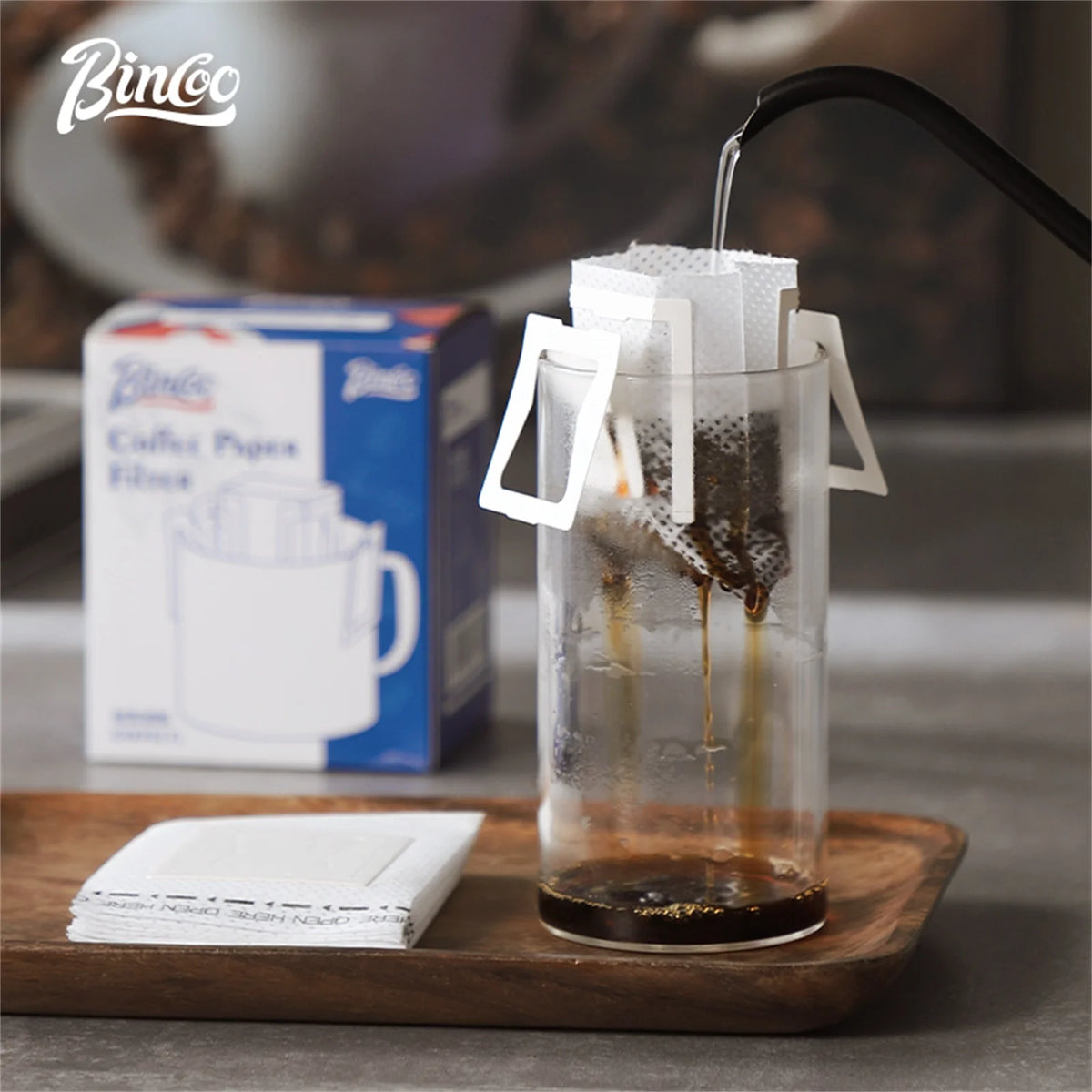 Bincoo Coffee Filter Papers – Round, Cake, Ear & Bowl Shapes Coffee Filter Papers Qst