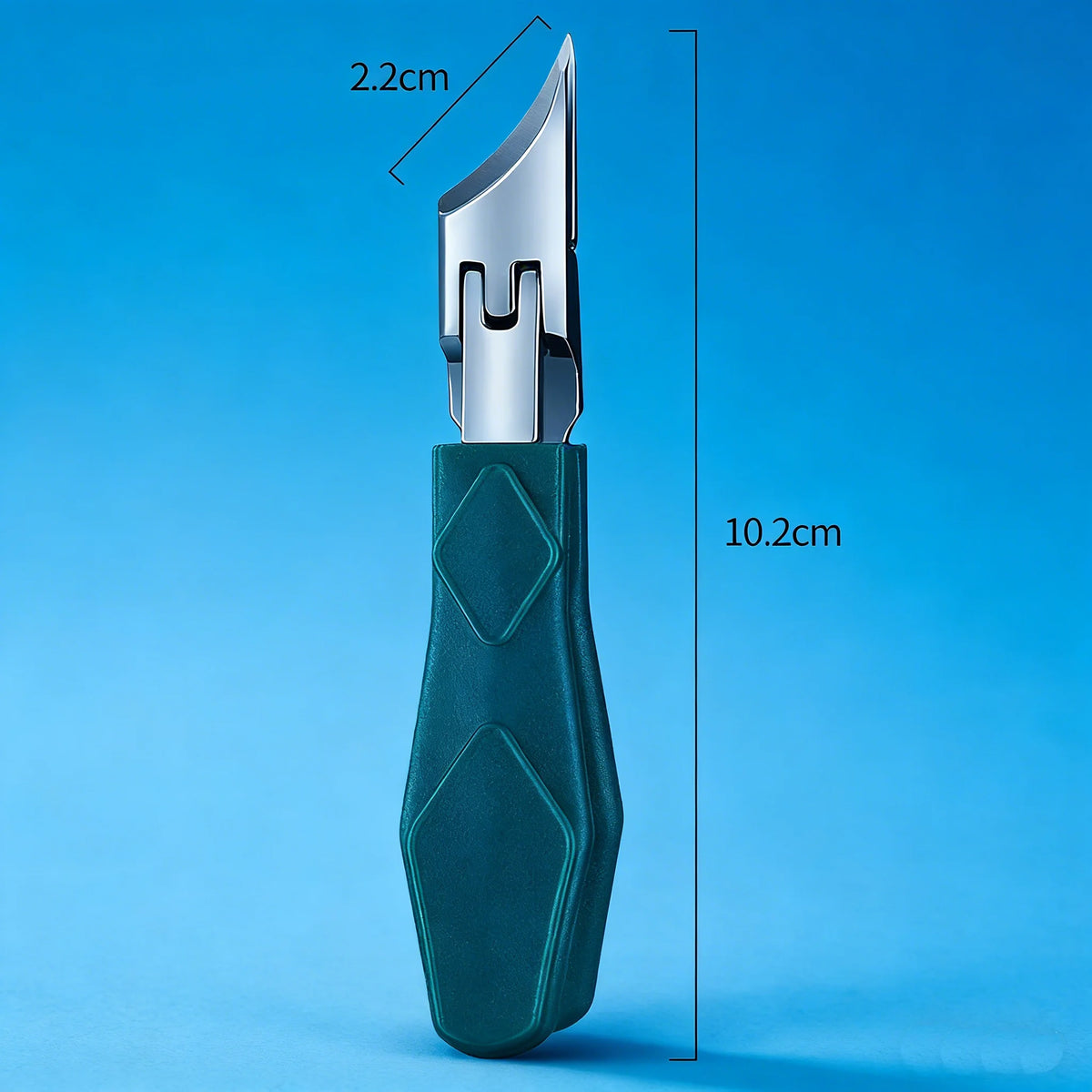 Professional Toenail Clipper – Stainless Steel Nipper for Thick Nails Toenail Clipper Qst Green