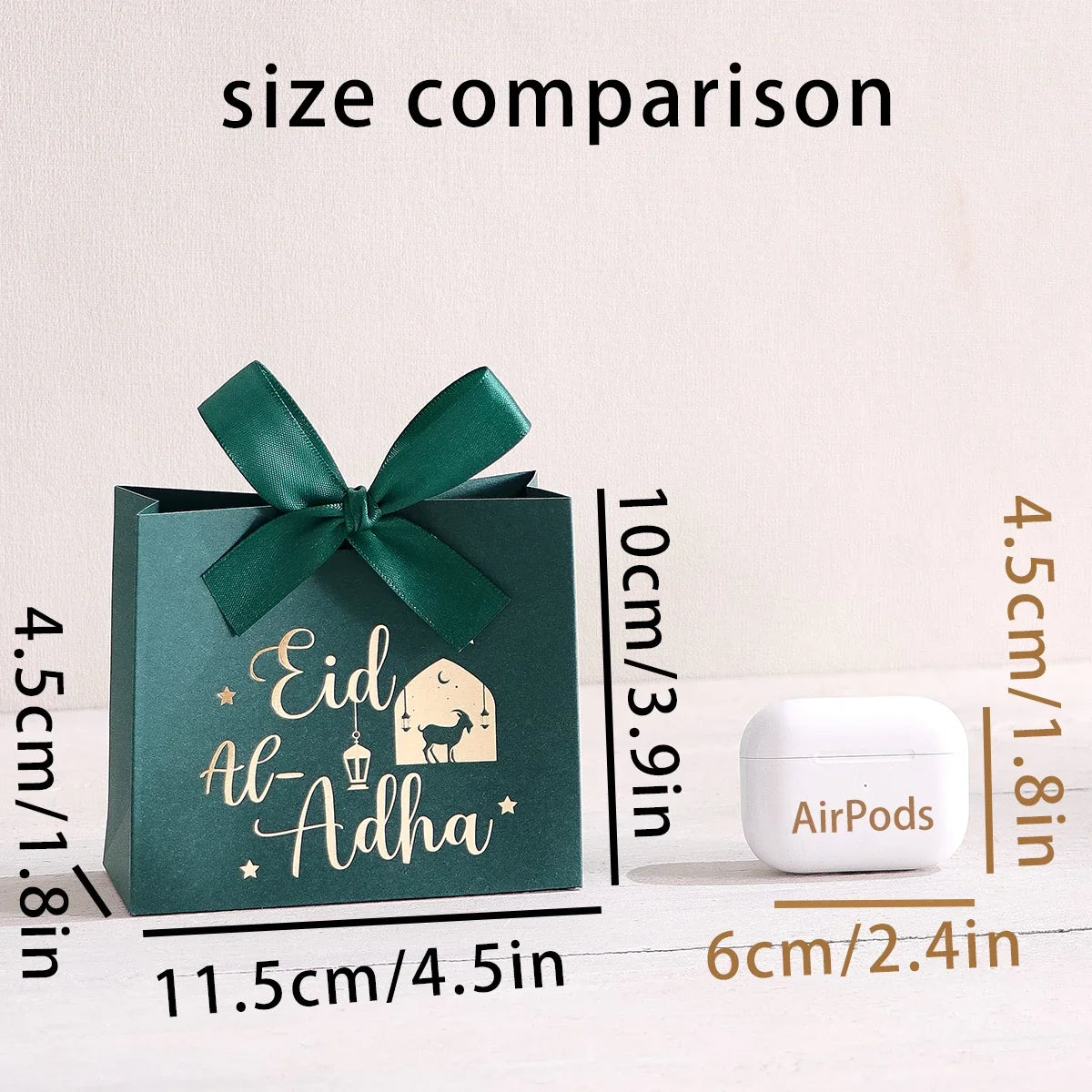 5 Eid Al-Adha Gift Boxes Pastel Sheep Calligraphy Design Eid Gift Boxes Qme