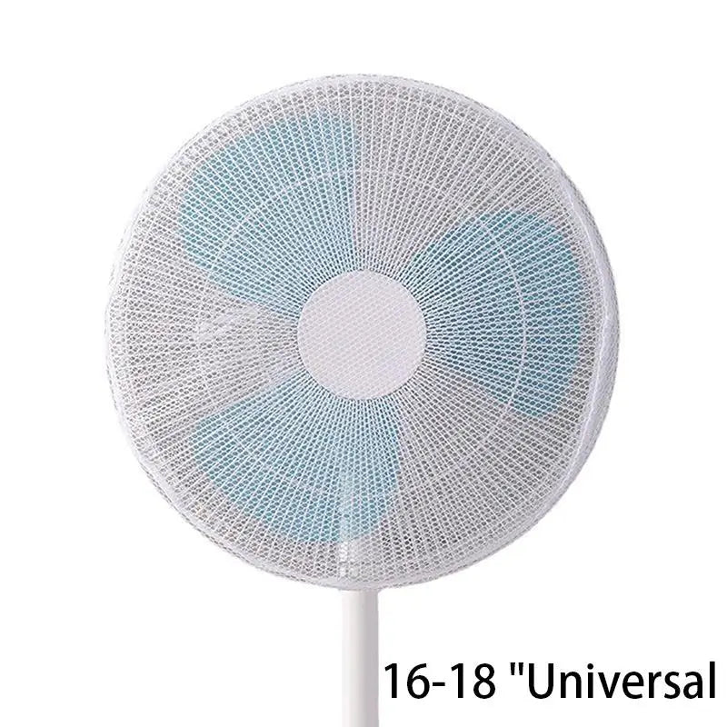 Mesh Fan Cover Drawstring Dust Guard – Baby Finger Protector Fan Safety Cover Qme