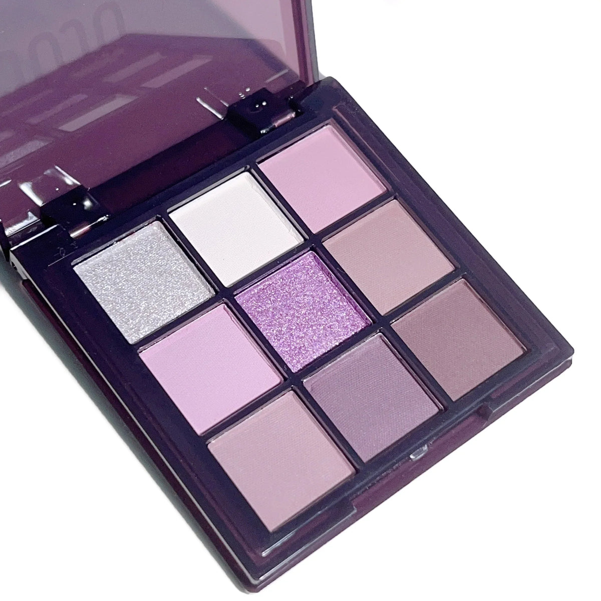 Purple Eyeshadow Palette – 9 Shimmery Natural Finish Colors Eyeshadow Palette Qme