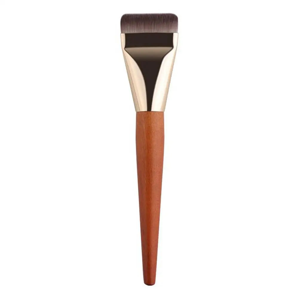 Flat Foundation Brush – Ultra Thin Angled Face Blending Brush Foundation Makeup Brush Qme A
