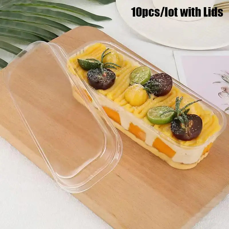 Mini Loaf Silicone Dessert Containers – Cake & Deli Cups 10–20 Pack Silicone Baking Molds Qme 10pcs