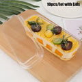 Mini Loaf Silicone Dessert Containers – Cake & Deli Cups 10–20 Pack Silicone Baking Molds Qme 10pcs