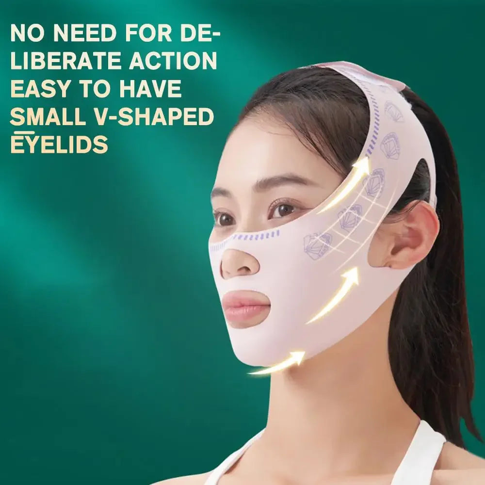 V-Line Face Slimming Band – Cheek Lift & Chin Contouring Mask Facial Slimming Mask Qme