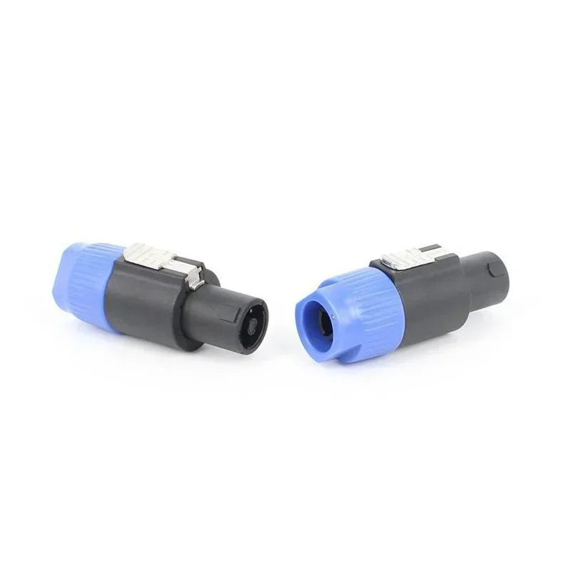 SpeakON 8-Pin 4-Pole Male Speaker Cable Connector Plug Audio Cable Connector Qme