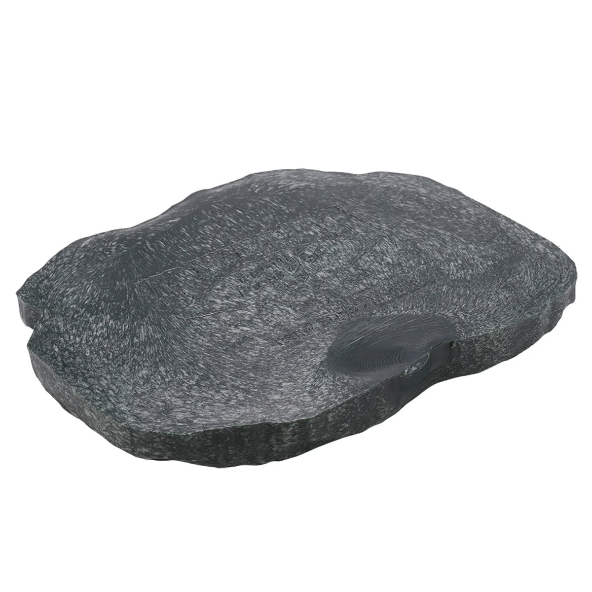 Tortoise Turtle ABS Resin Rock Feeder Food Water Dish Bowl Reptile Feeder Dish Qme