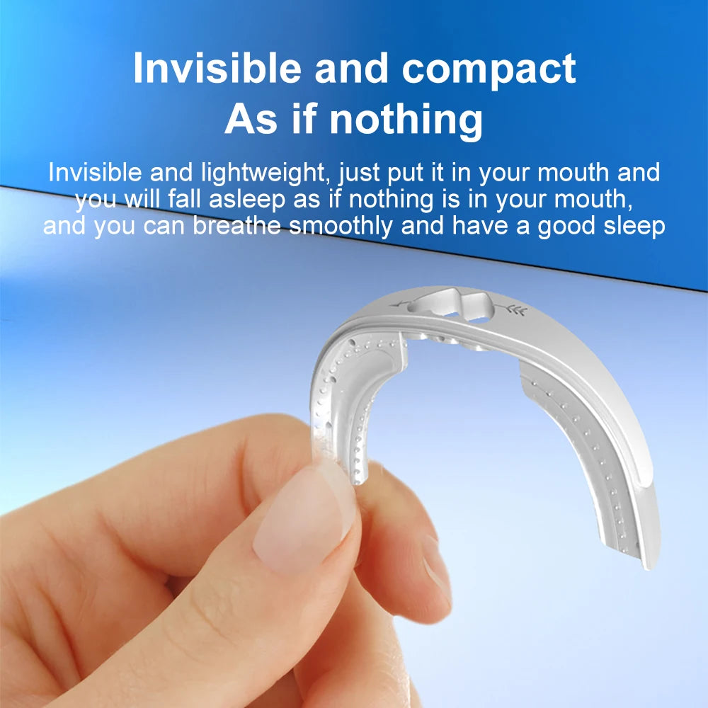 Reusable Silicone Anti-Snoring Mouth Guard & Bruxism Guard Anti-Snoring Mouth Guard Qst