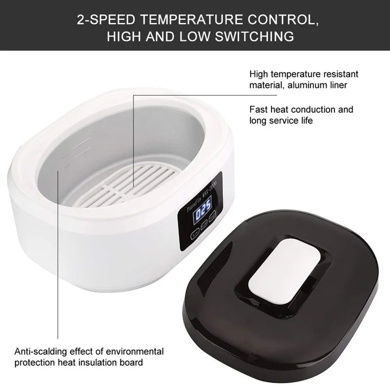 Paraffin Wax Bath Warmer 2L – Hand & Foot Spa Moisturizing Kit Paraffin Wax Warmer Qst
