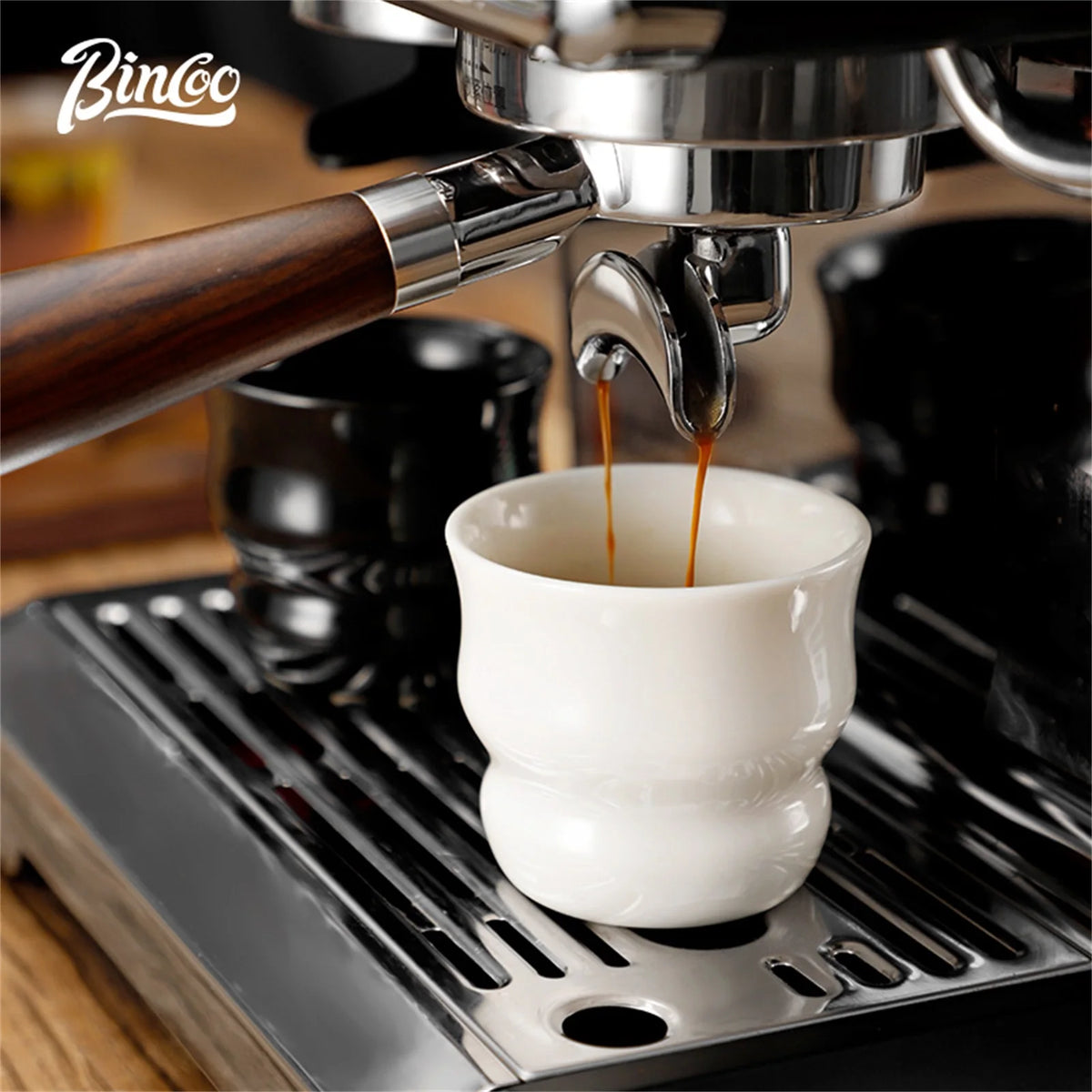 Bincoo Vintage Ceramic Coffee Mug 160ml Japanese Espresso Cup Ceramic Coffee Mug Qst