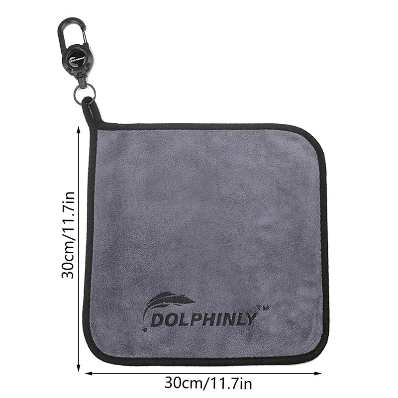 Portable Buckle Fishing Towel – Anti-Slip & Absorbent Fishing Towel Qme