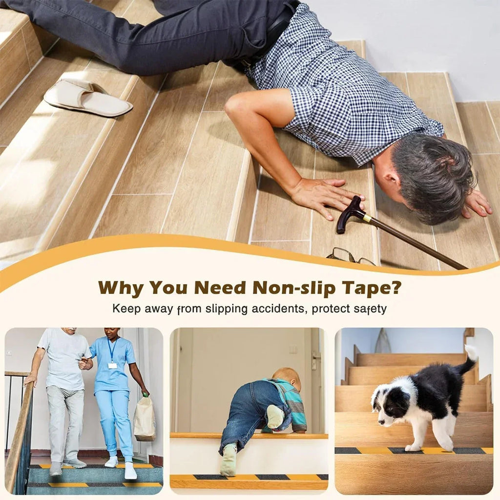 Non-Slip Safety Grip Tape | Indoor & Outdoor Anti-Slip Sticker Anti-Slip Grip Tape Qme