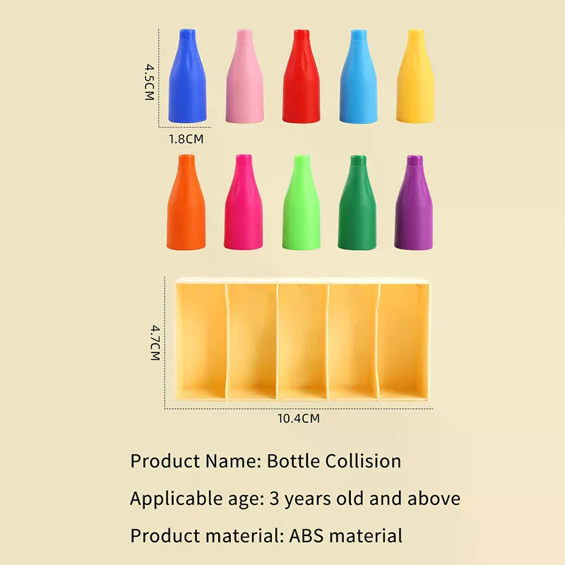 Kids Beverage Color Match Toy – Memory & Guessing Puzzle Game Kids Matching Puzzle Toy Qme