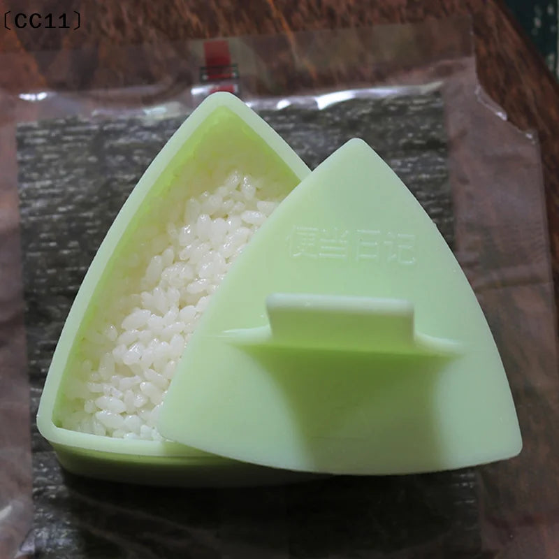 Triangular Onigiri Mold – Sushi Rice Ball Press Kitchen Tool Rice Ball Mold Qme