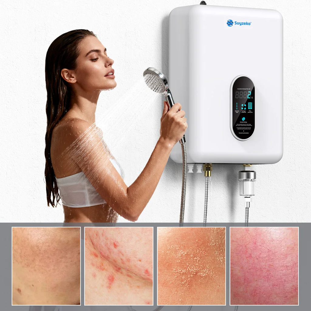 Suyzeko Wall-Mounted Hydrogen Spa Bath Generator | 2000ppb Hydrogen Bath Generator Qst
