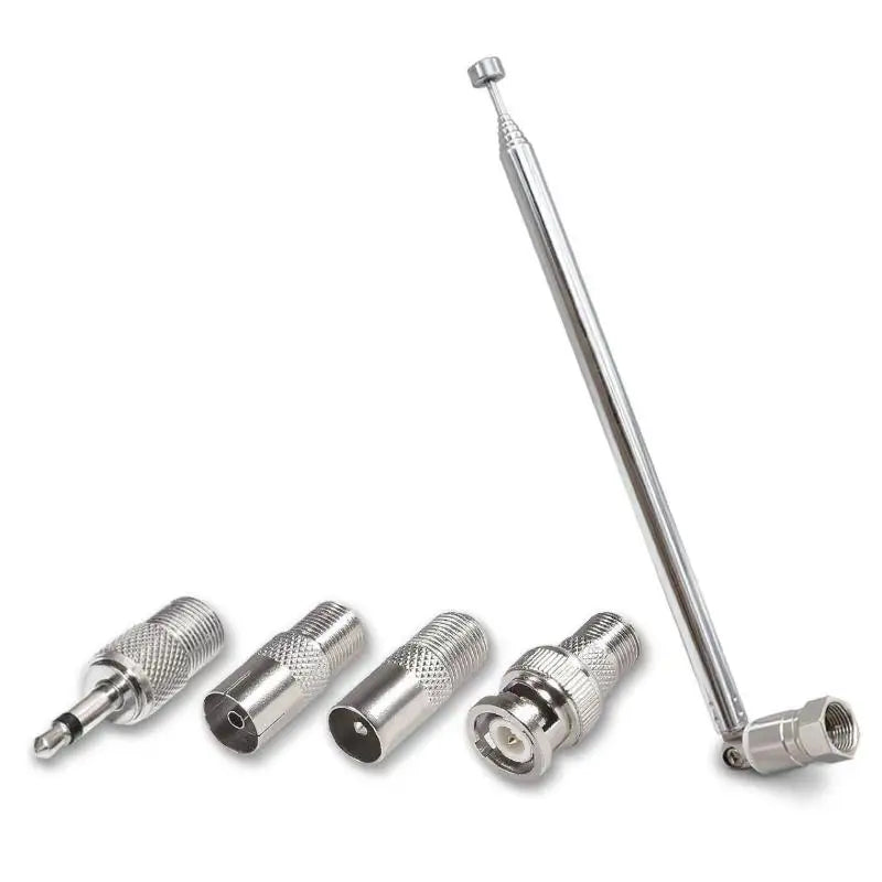FM Radio Rod Antenna Adapter for AV Stereo Receiver & Amplifier FM Antenna Adapter Qme A2