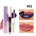 Teardrop Matte Liquid Lip Gloss – Water-Resistant, Cup-Proof Matte Liquid Lip Gloss Qme 01 Light pink