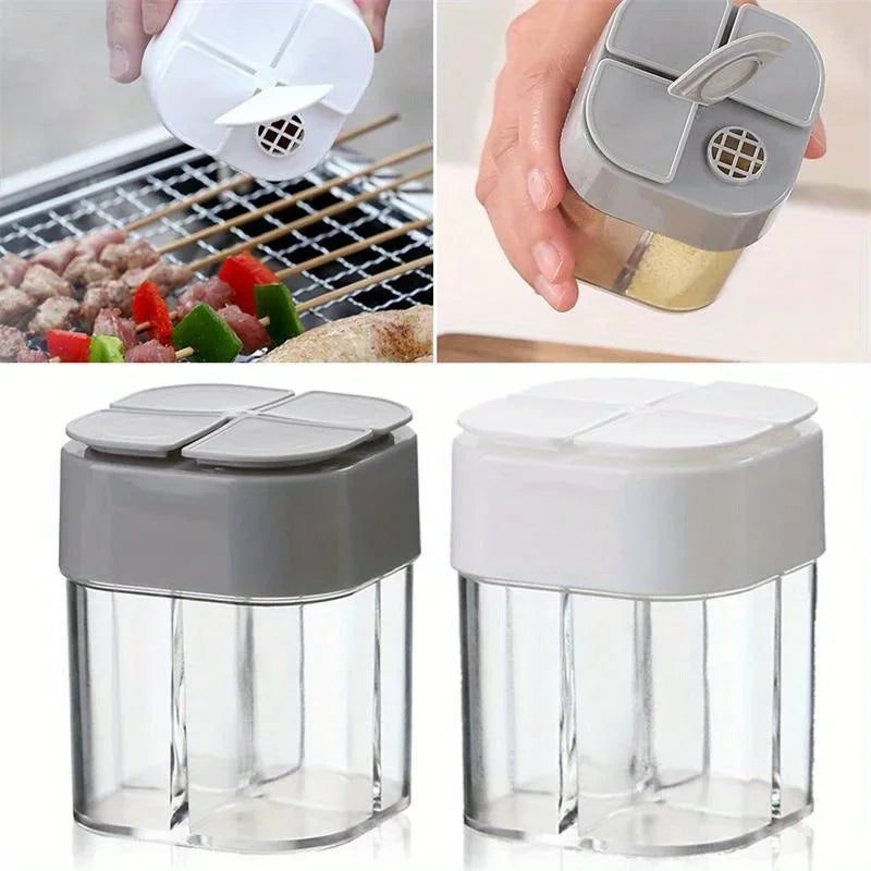 Camping BBQ Spice Seasoning Jar – Outdoor Cooking Dispenser Spice Seasoning Jar Qme