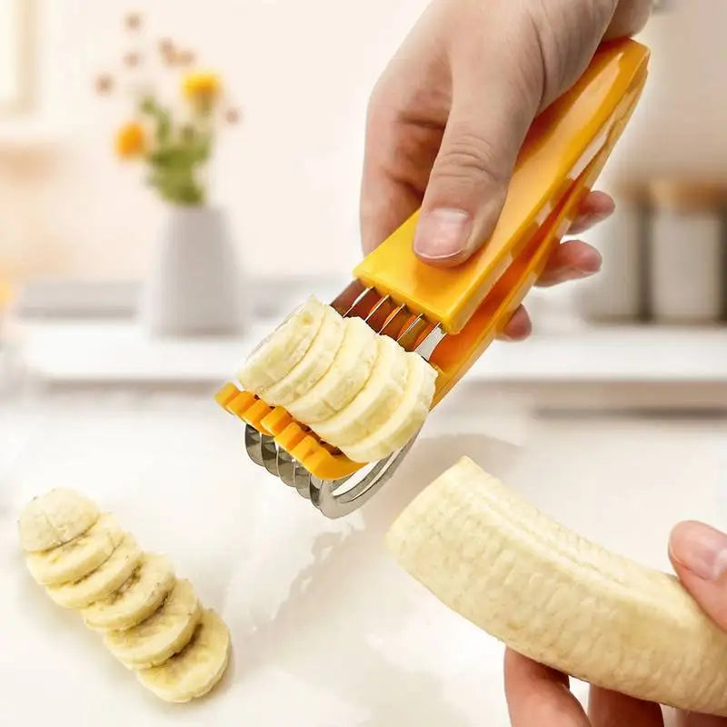 Multifunctional Fruit & Vegetable Slicer Chopper – Stainless Steel Fruit & Vegetable Slicer Qme
