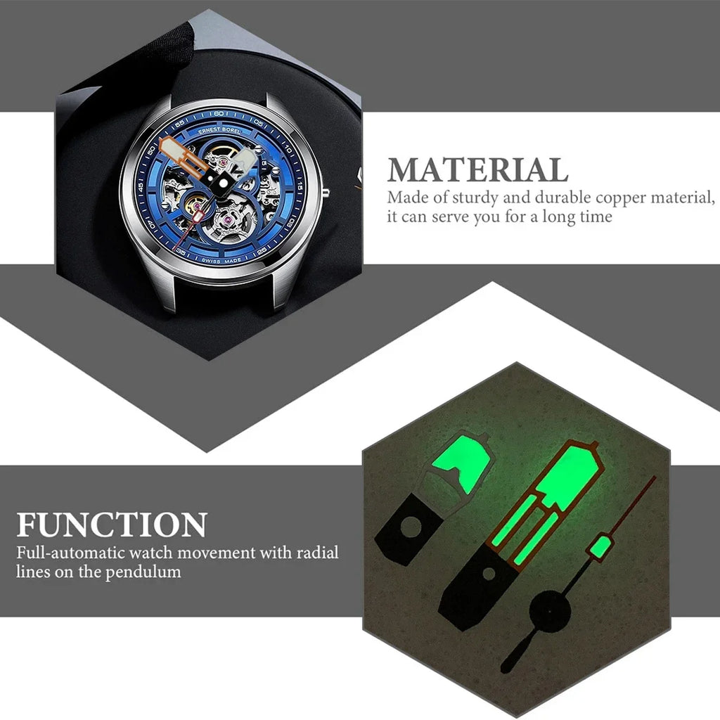 Luminous Watch Hands for NH35/NH36 – Orange Red White Green Watch Hands Qme