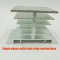 Aluminum Heat Sink Radiator for Single-Phase Solid State Relay SSR Heat Sink Qme Default Title