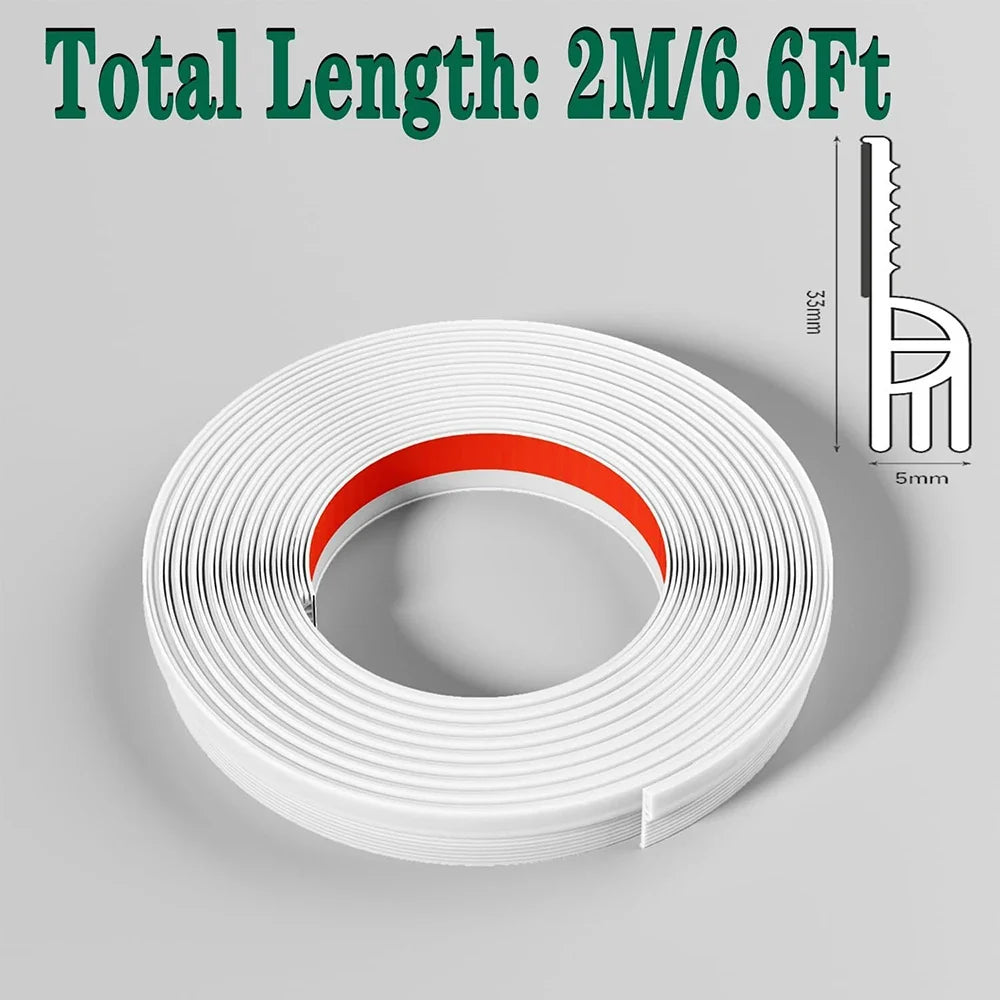 Self-Adhesive Window Door Sealing Strip – Windproof & Dustproof Weatherstripping Seal Strip Qme