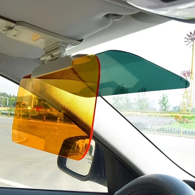 Car Sun Visor Anti-Glare Shield – Day & Night Protection Car Visor Shield Qme
