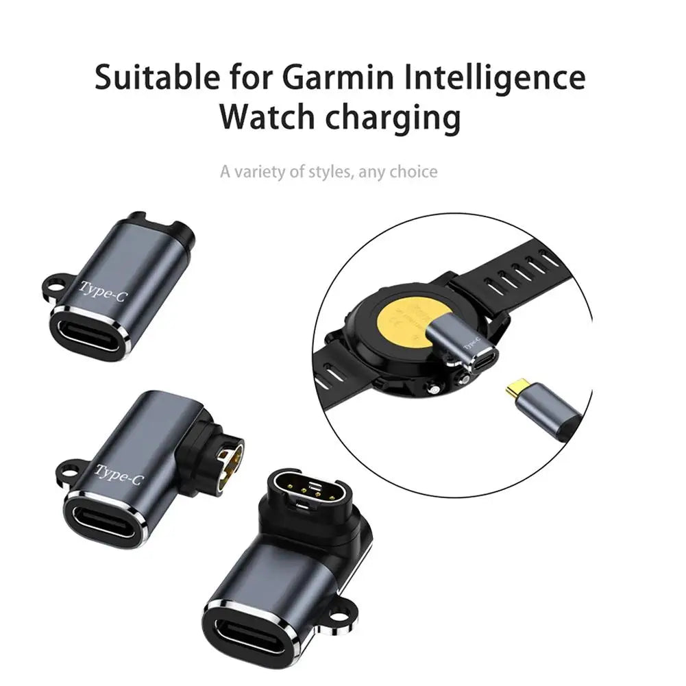 USB-C Garmin Smartwatch Charger Adapter | Fenix 7 6 5S Smartwatch Charger Adapter Qme