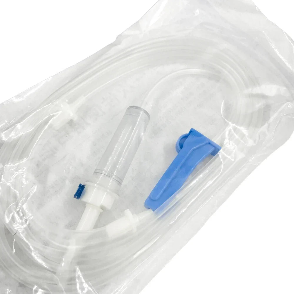 NOUVAG Compatible 10-Pc Disposable Single Spike Infiltration Tubing Infiltration Tubing Set Qme