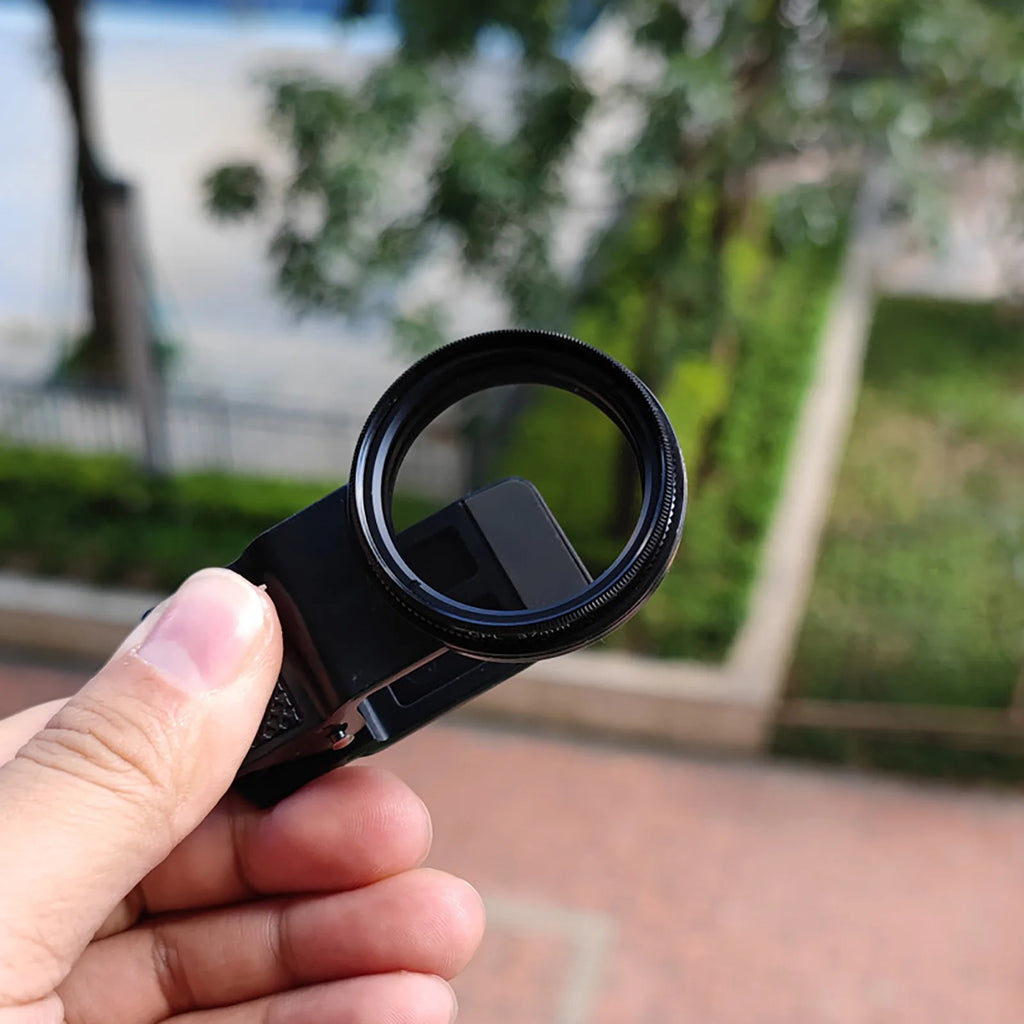 37mm CPL Clip-On Circular Polarizer Filter for Smartphones Phone Camera Filter Qst