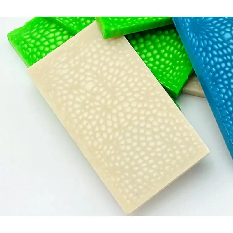 Squama Resin Slab DIY Knife Handle Making Blank 90x50x8mm Resin Craft Blank Qst Beige 90x50x8mm