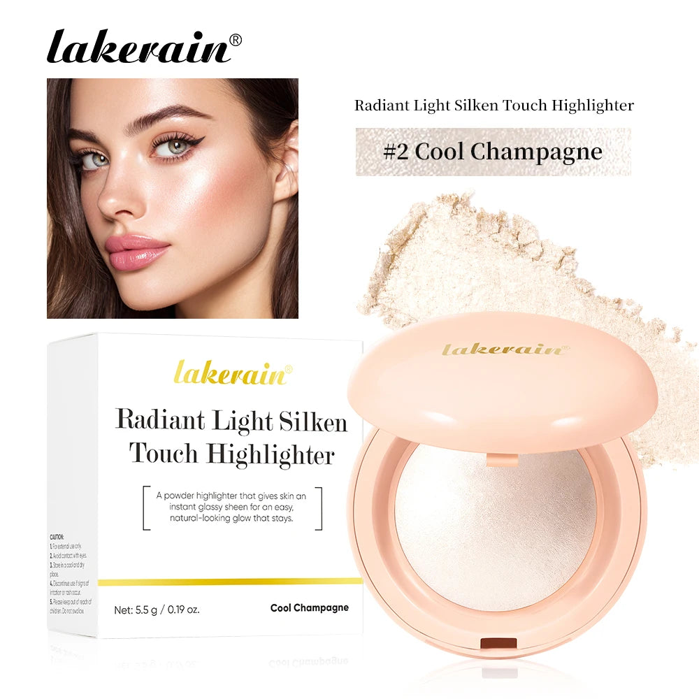 Velvet Highlighter Powder – 3D Brightening & Contouring Highlighter Powder Qst 02