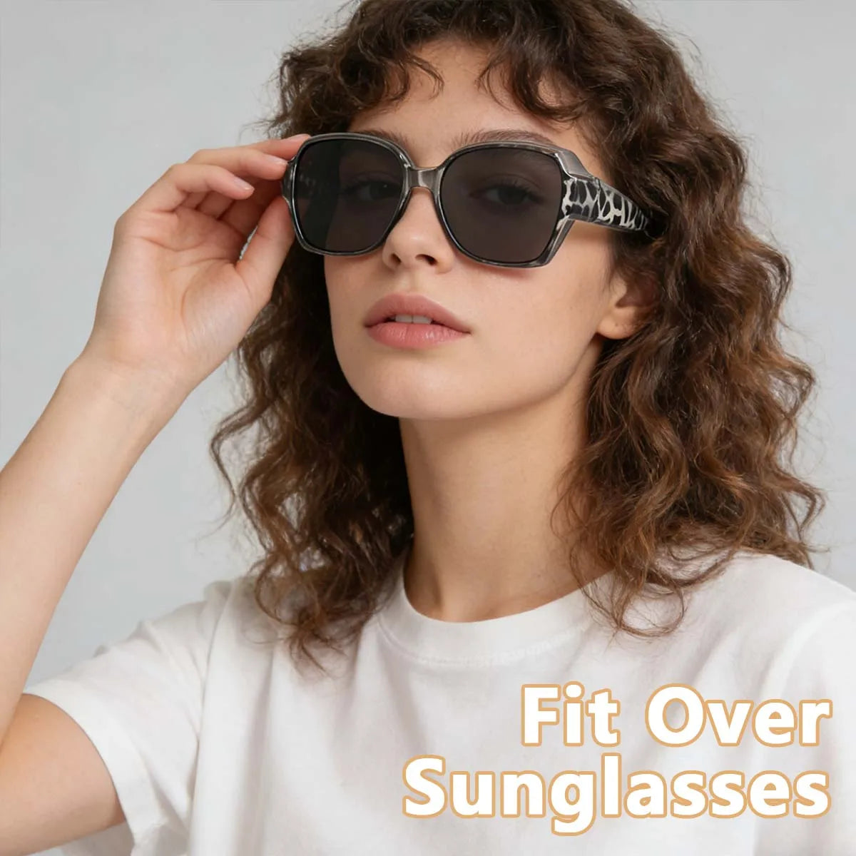 VOPHA Fit Over Sunglasses UV400 Wrap-Around Unisex T01 Fit Over Sunglasses Qst DH