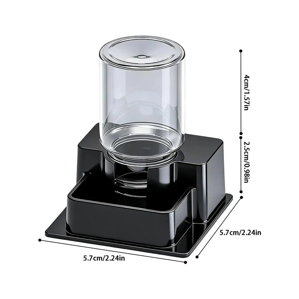Reptile Water Fountain Dispenser – Bearded Dragon, Gecko & Tortoise Reptile Water Dispenser Qst Black