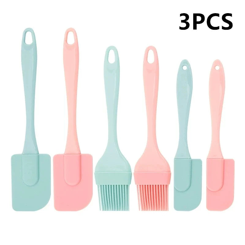 Silicone Cake Scraper & Cream Spatula | Non-Stick Baking Tool Baking Spatula Qme